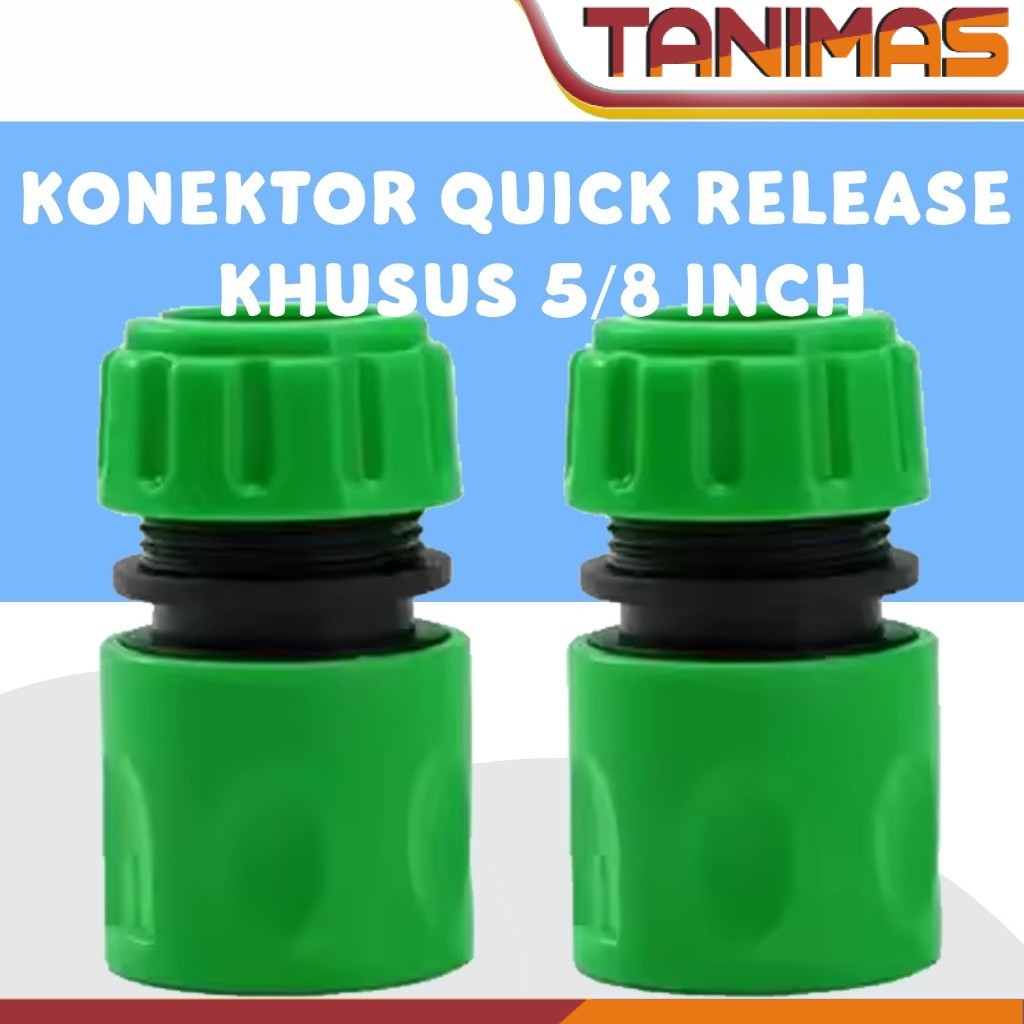 Konektor sambungan Selang Quick Release Khusus Ukuran Selang 5/8
