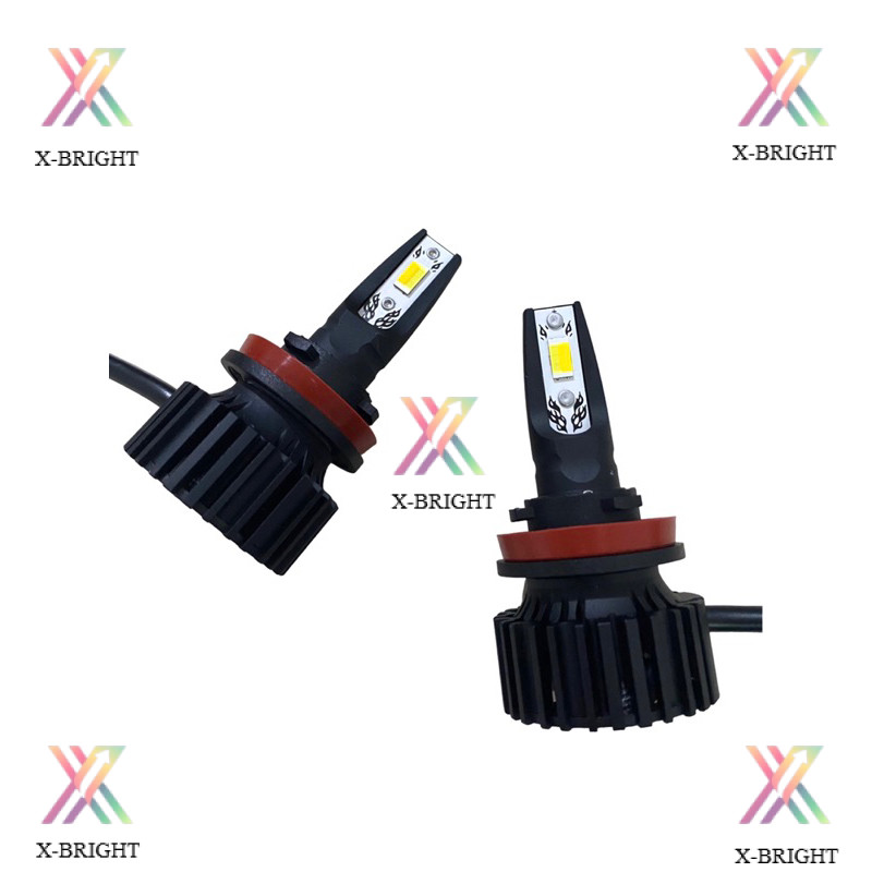Lampu Kabut Mobil Foglamp Led Mobil 3 Warna H8 H9 H11 HB3 HB4 super Terang