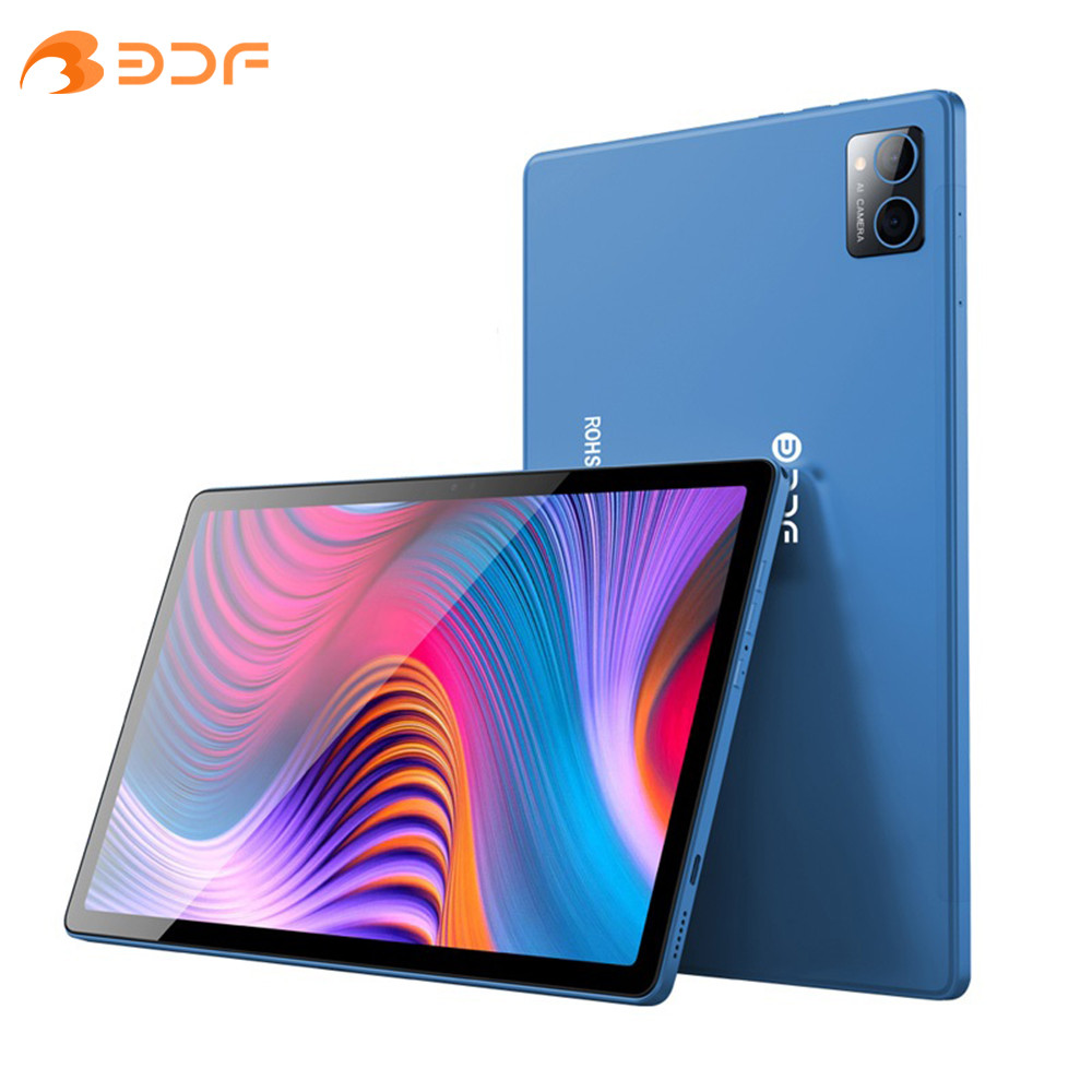 BDF-P60 Pad New 10.1 In Android 13 Tablet 8GB RAM 256GB ROM Octa Core AI Speed-up 4G Network 5G Dual