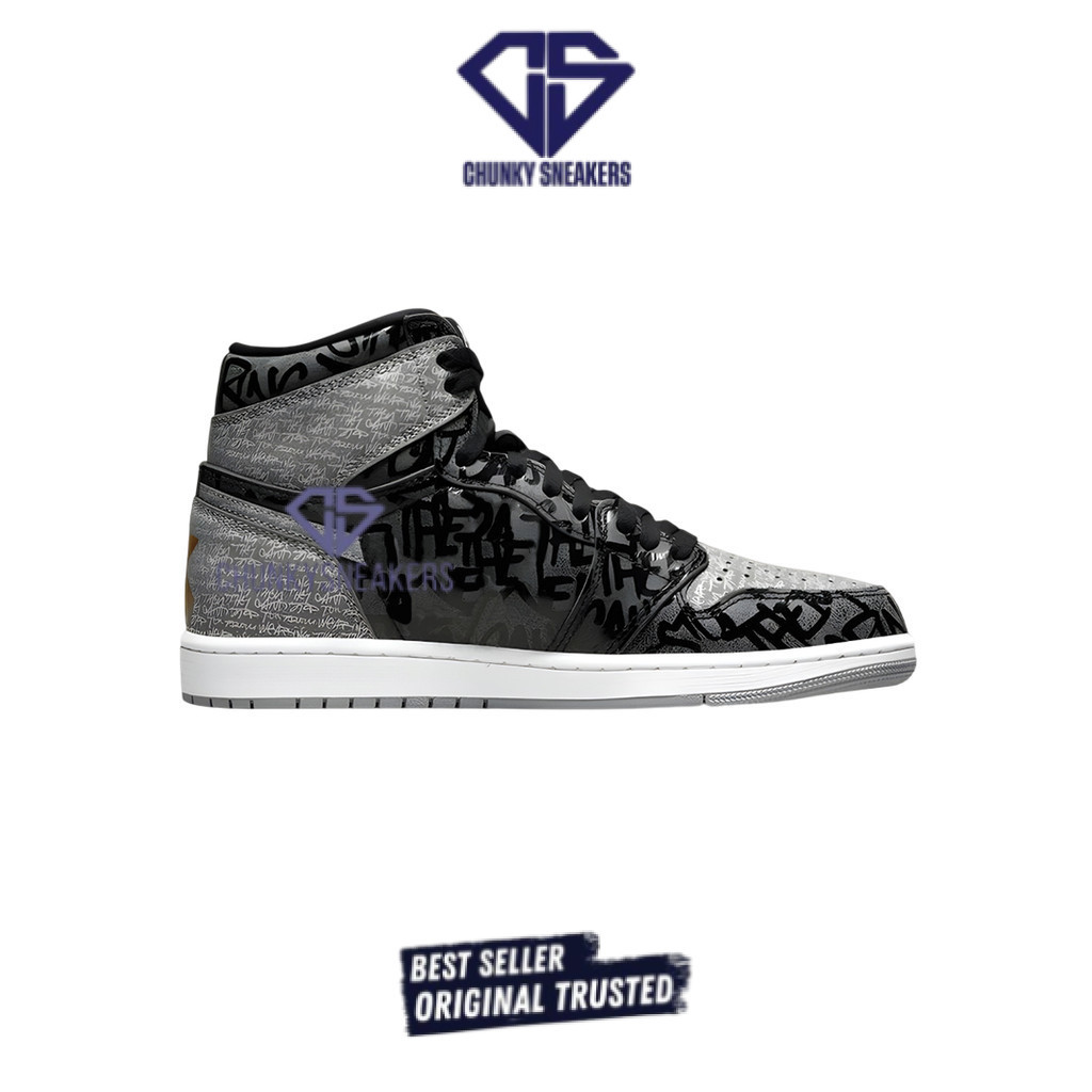 Sepatu Nike Air Jordan 1 High OG - Rebellionaire 100% Original BNIB