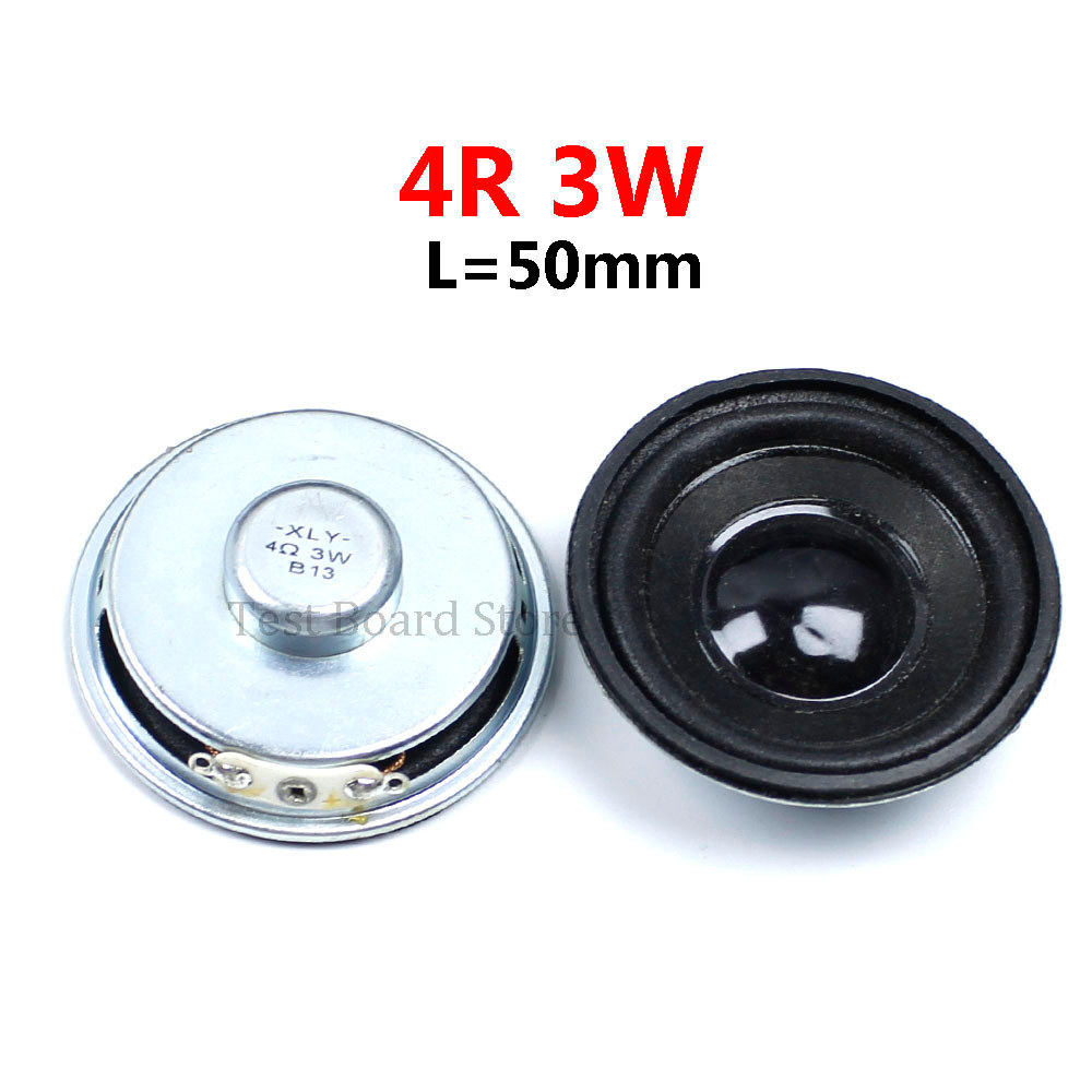 1Piece 4R 3W 5W ameter 4cm5cm Amplifier Loudspeaker 3 Watt 4 Ohm 36mm40mm45mm50mm Speakers for Ardui