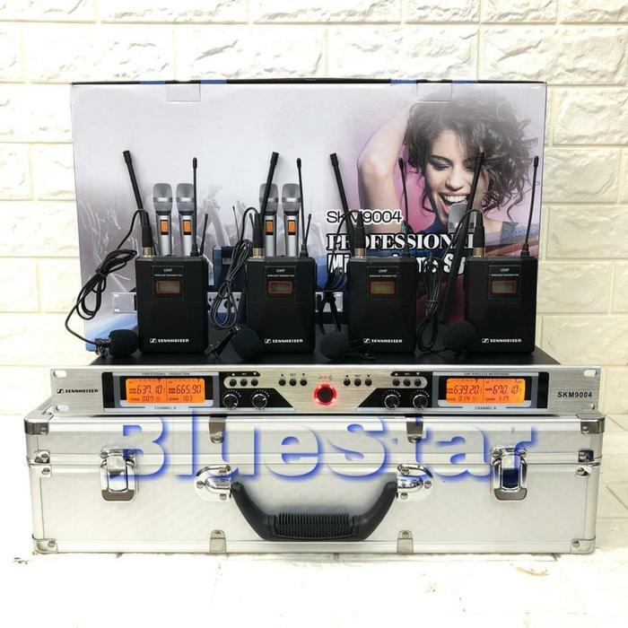 Mic Wireless Sennheiser SKM 9004 - 4 Mic Clip On