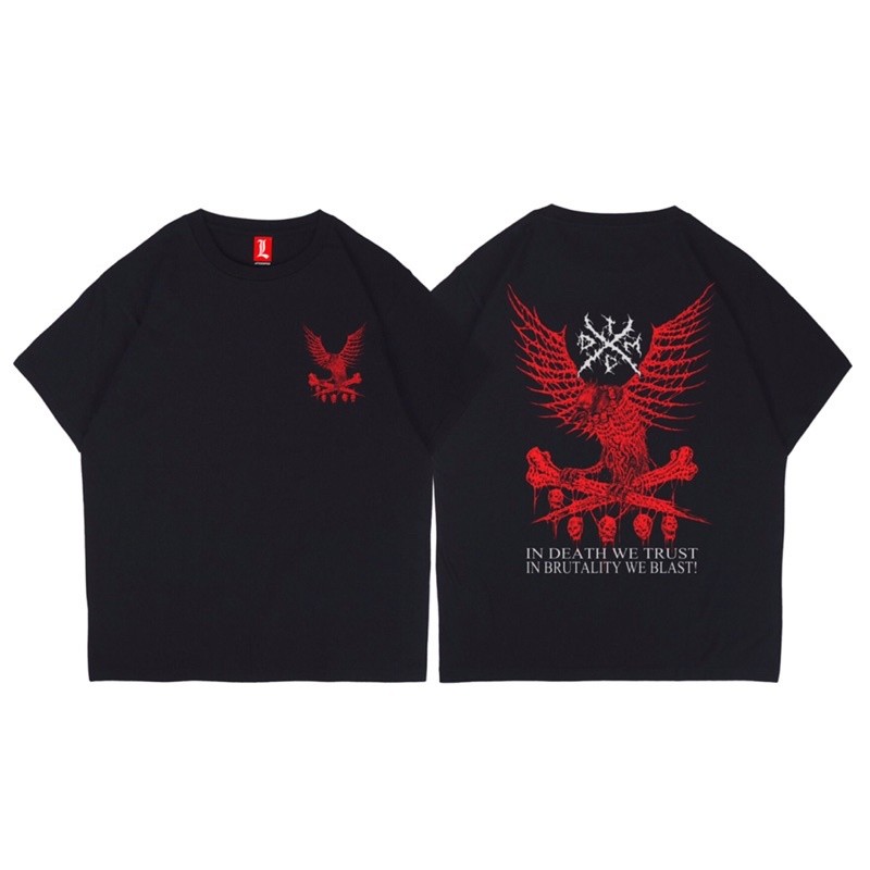 ORIGINAL INDONESIAN DEATH METAL BIRDSBLEED KAOS METAL KAOS DEATH METAL BAJU METAL BAJU DEATH METAL