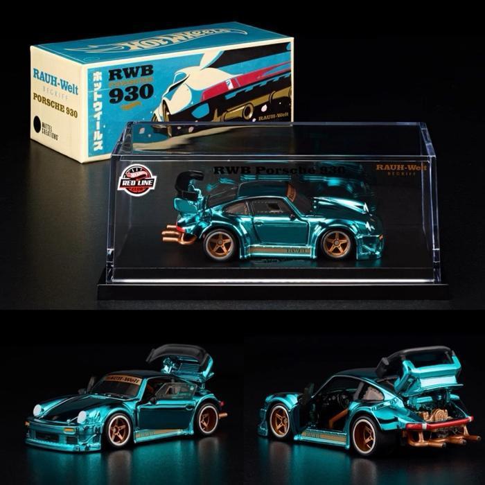 Hotwheels RLC Exclusive RWB Porsche 930 Spectraflame Teal