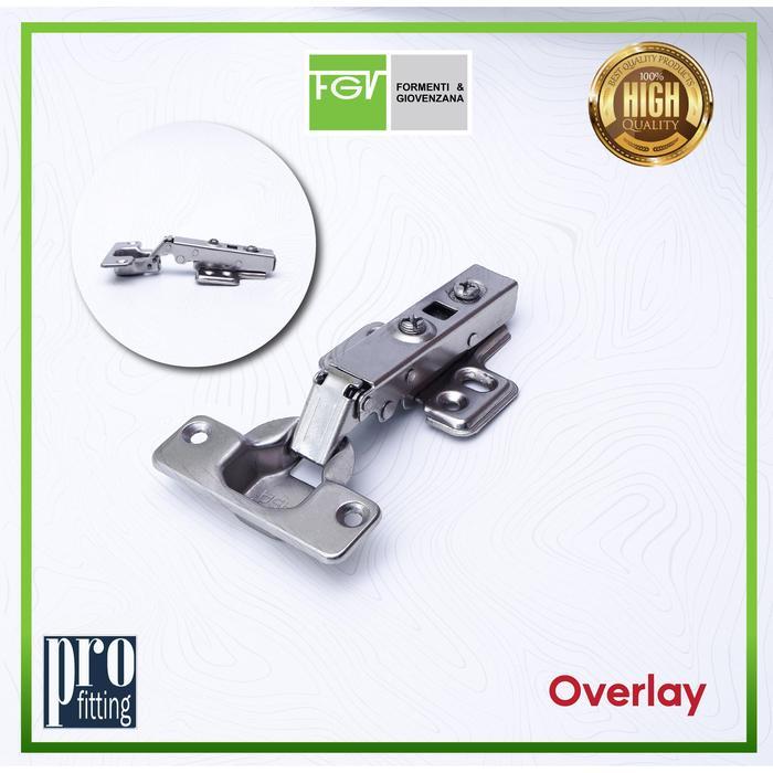 READY STOCK Engsel Sendok Slow Motion CASA Murah Cup 35 mm FGV/Hinge Slow Motion Clip-On Engsel Lema