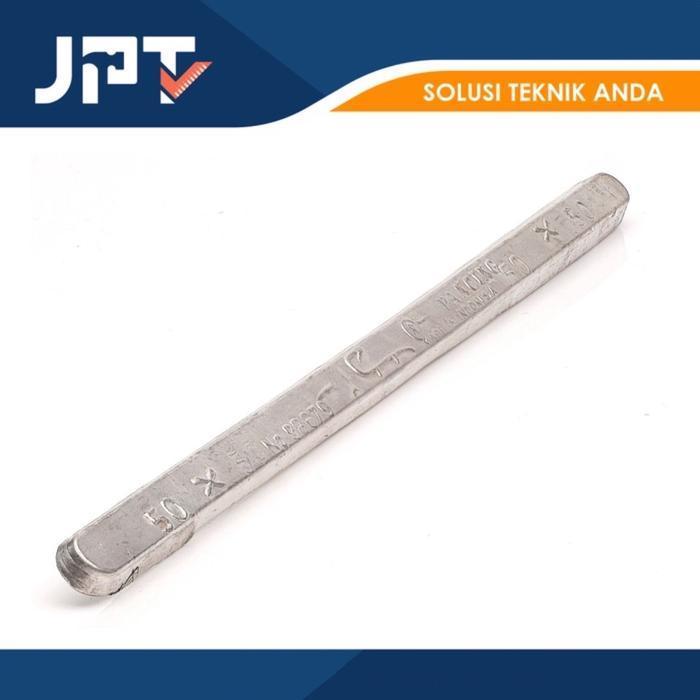 Timah Batangan 50 x 50 Merk Cap Pancing