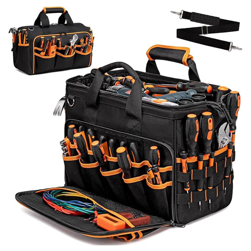 DGEV Tool Tote, Tool Bag Organizer, Electrician Tool Bag,  Tool Bag, Tool Caddy, Tool Bags for Elect