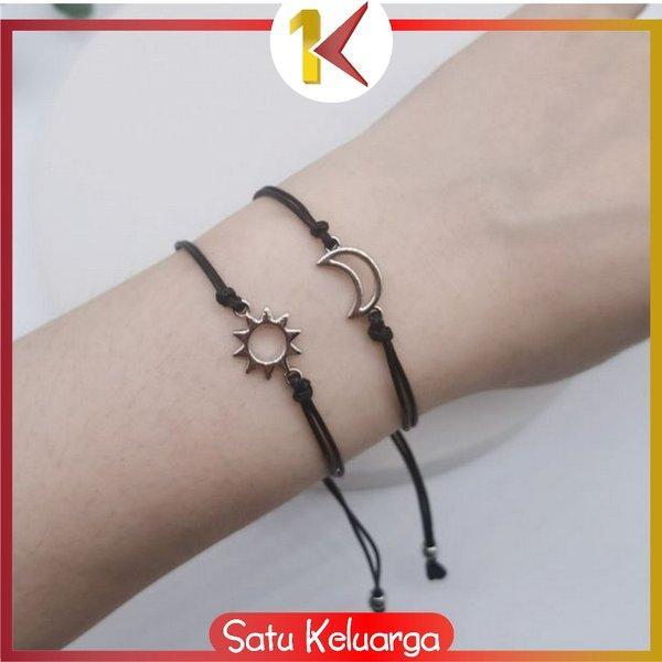 SK-K65 Gelang Tali Persahabatan Anyaman Korean Fashion Gelang BFF Gelang Pasangan Sahabat Gelang etn