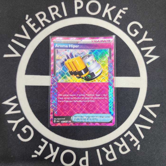 Aroma Hiper Ace Spec Kartu Pokemon TCG Indonesia