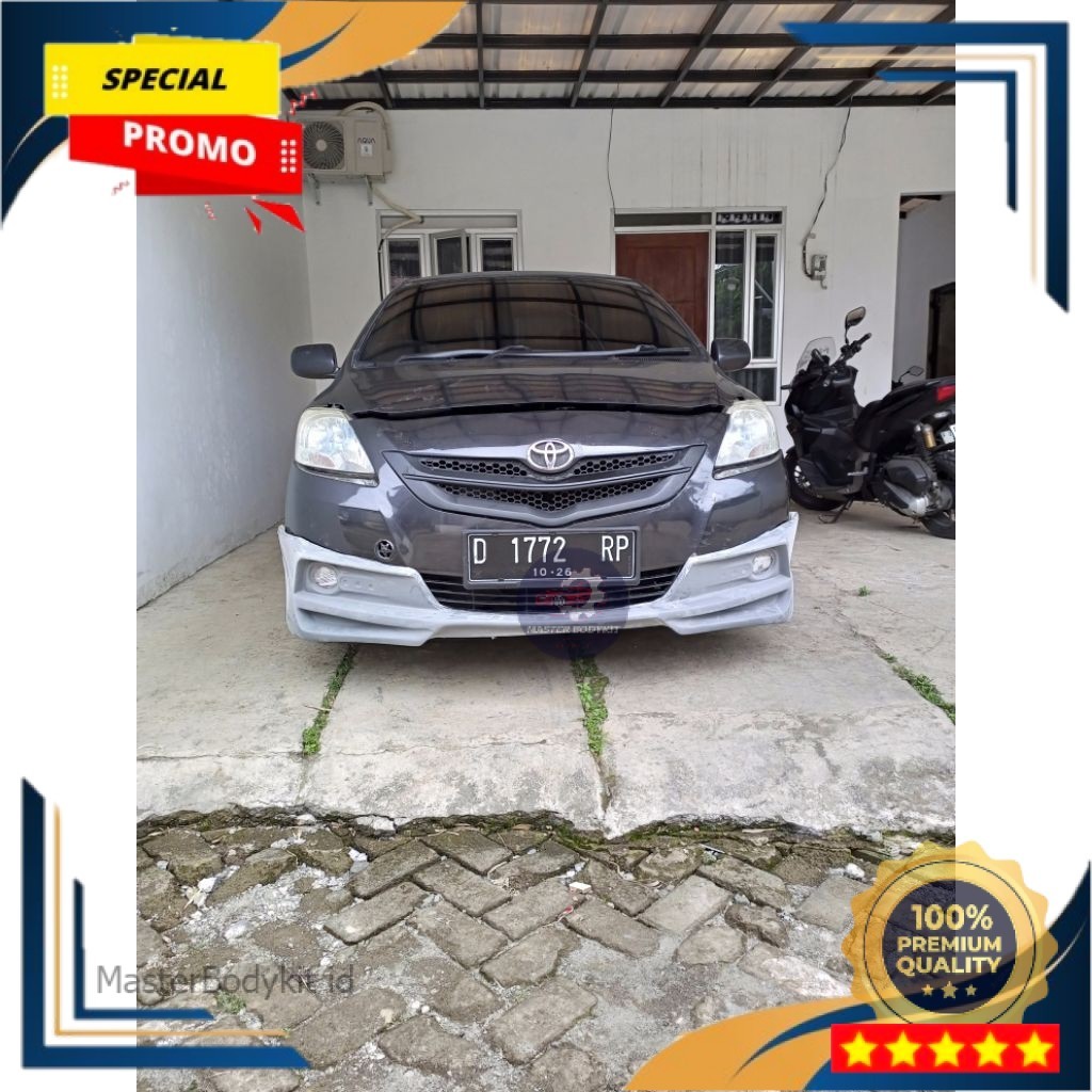 bodykit depan Vios gen2 model newgallaxy