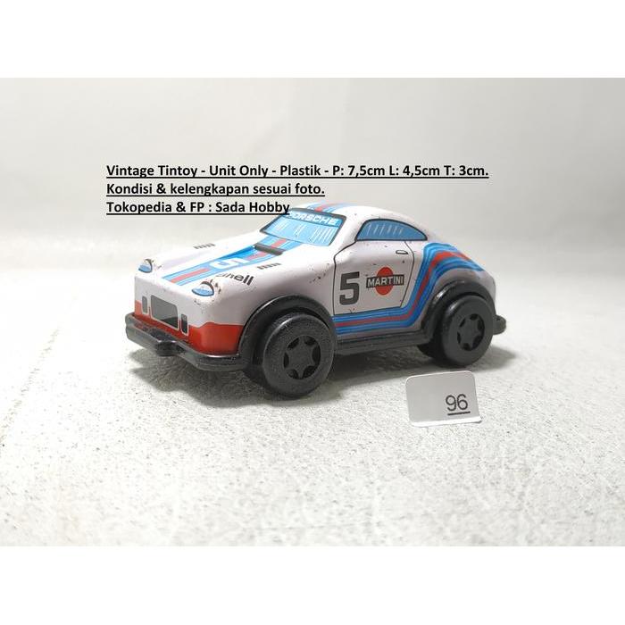 Tin Toys Kaleng Porsche Martini Shell Japan Unit Only SBAtoys