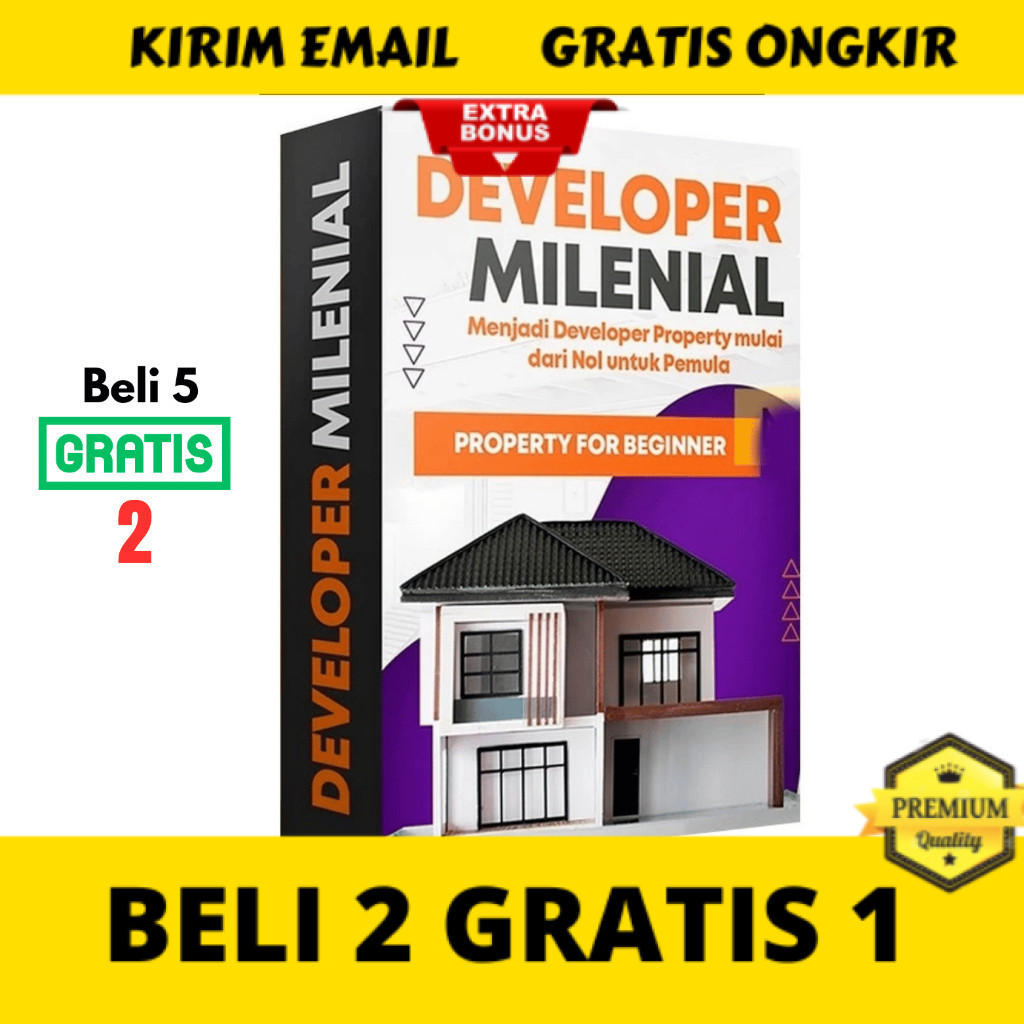 (56) ECOURSE - DEVELOPER PROPERTI MILENIAL - Marketing Property Dari Pemula Sampai Expert