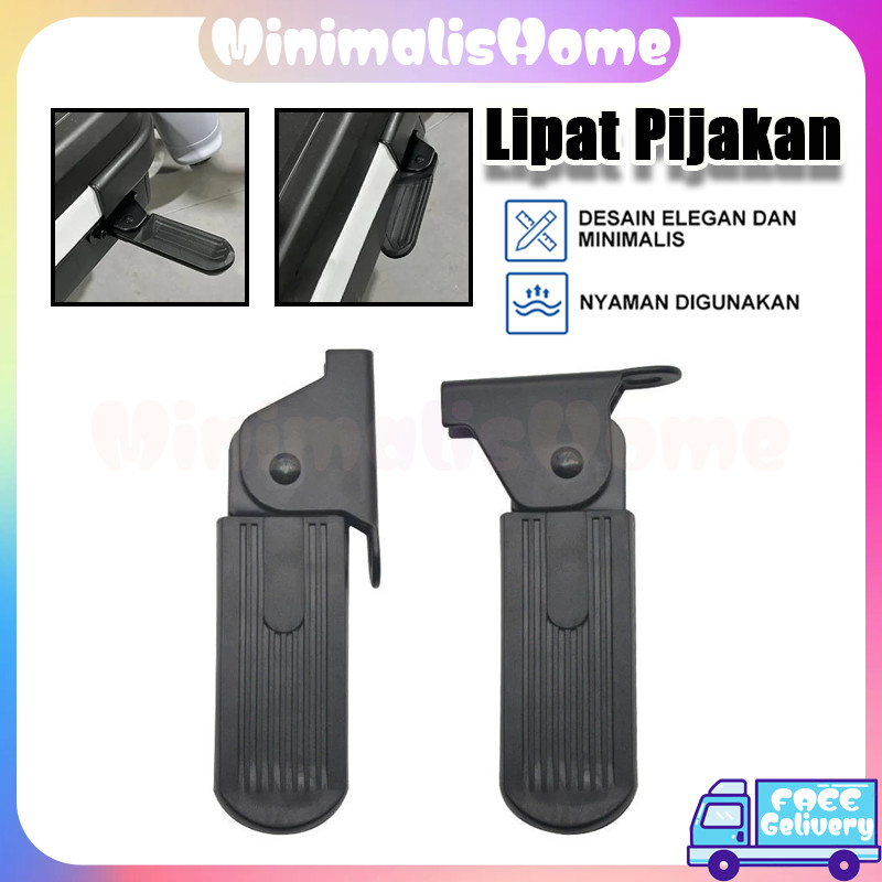 Pijakan Kaki Depan Sepeda Listrik/Foot Step Sepeda Listrik/Pijakan Kaki Depan Sepeda Listrik All Typ