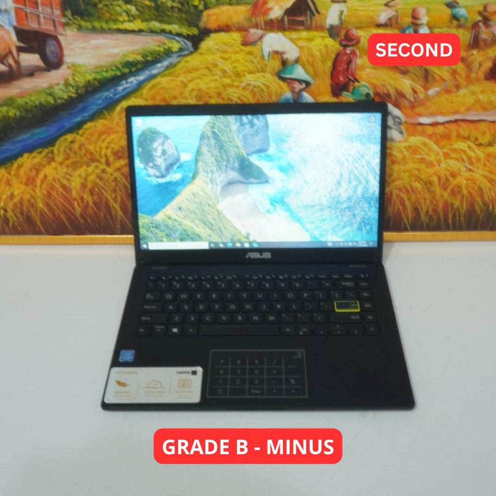 ASUS VIVOBOOK_ASUS LAPTOP E410MA_E410MA Celeron N4020 4 GB (14") GRADE B - MINUS LAPTOP SECOND ORIGI