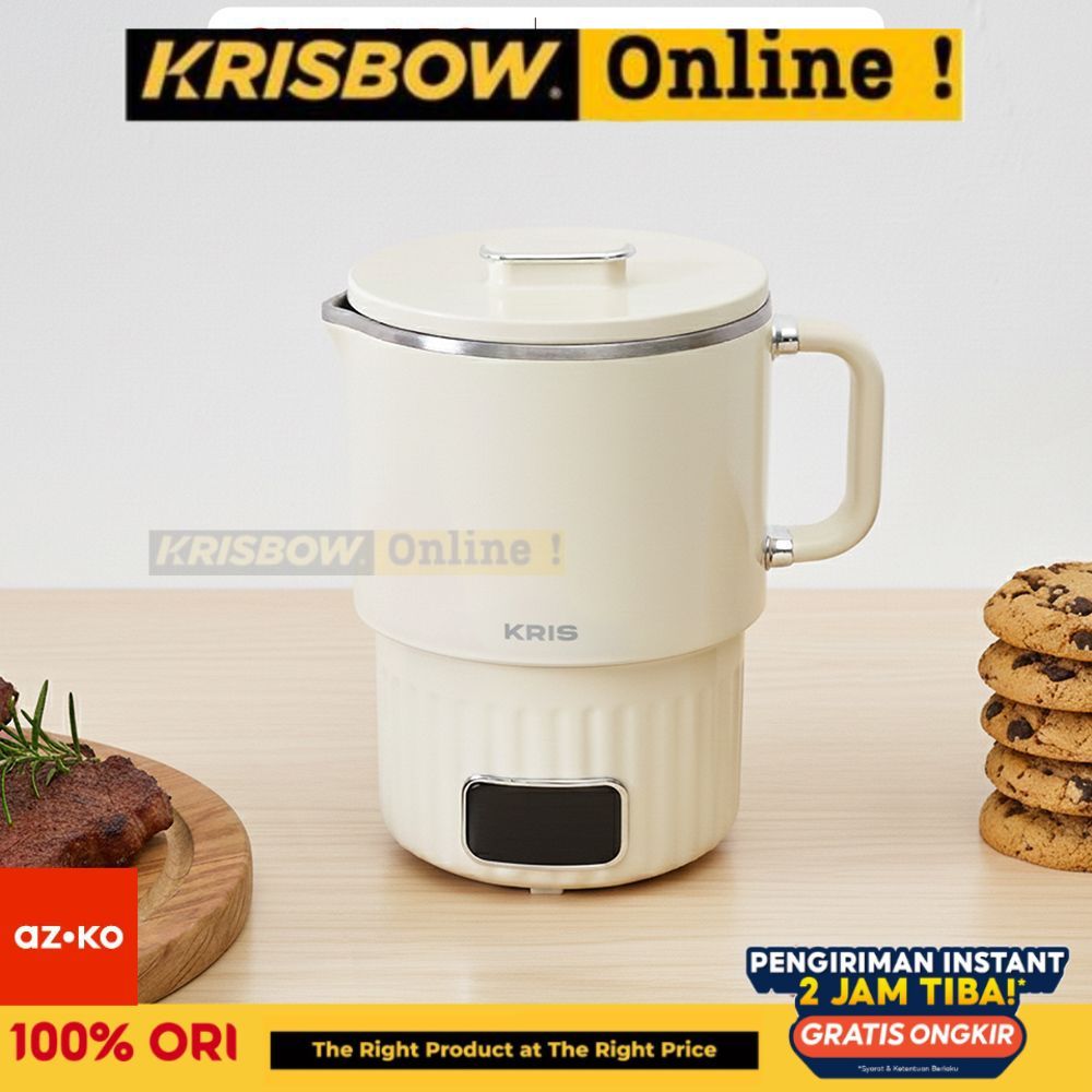 AZKO Kris Alat Perebus Telur Travel 550 watt - Putih Perebus Telur Alat Rebus Telur Alat Masak Dapur