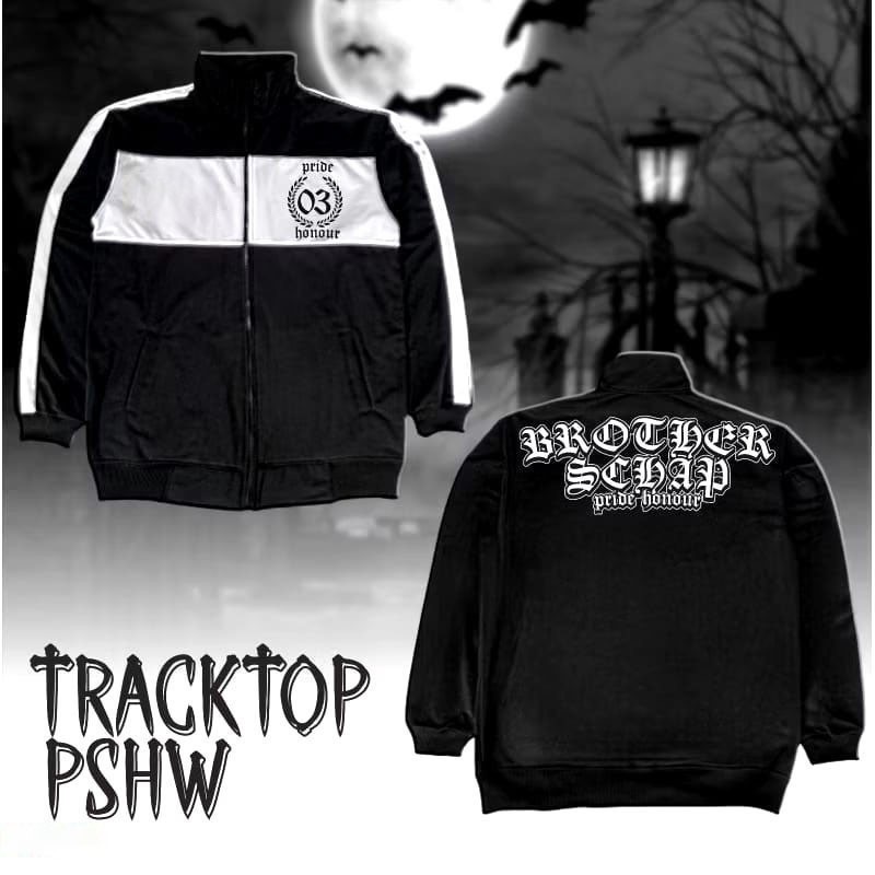 Tracktop PSHW Brother Schap Pride Honour Desain Keren Terbaru Sablon DTF Print RG8