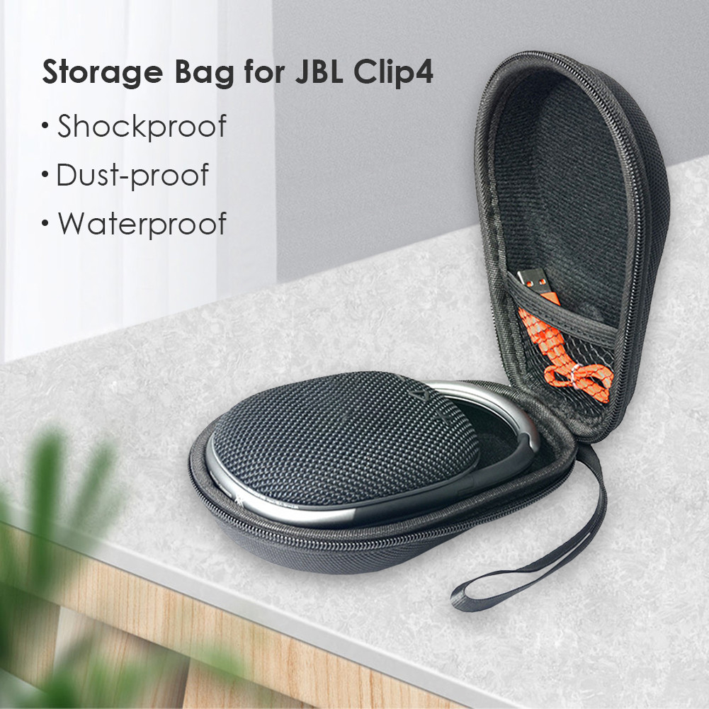 Hard Travel Carrying Case for JBL Clip 4 Portable Bluetooth Speaker Storage Bag Waterproof Shockproo