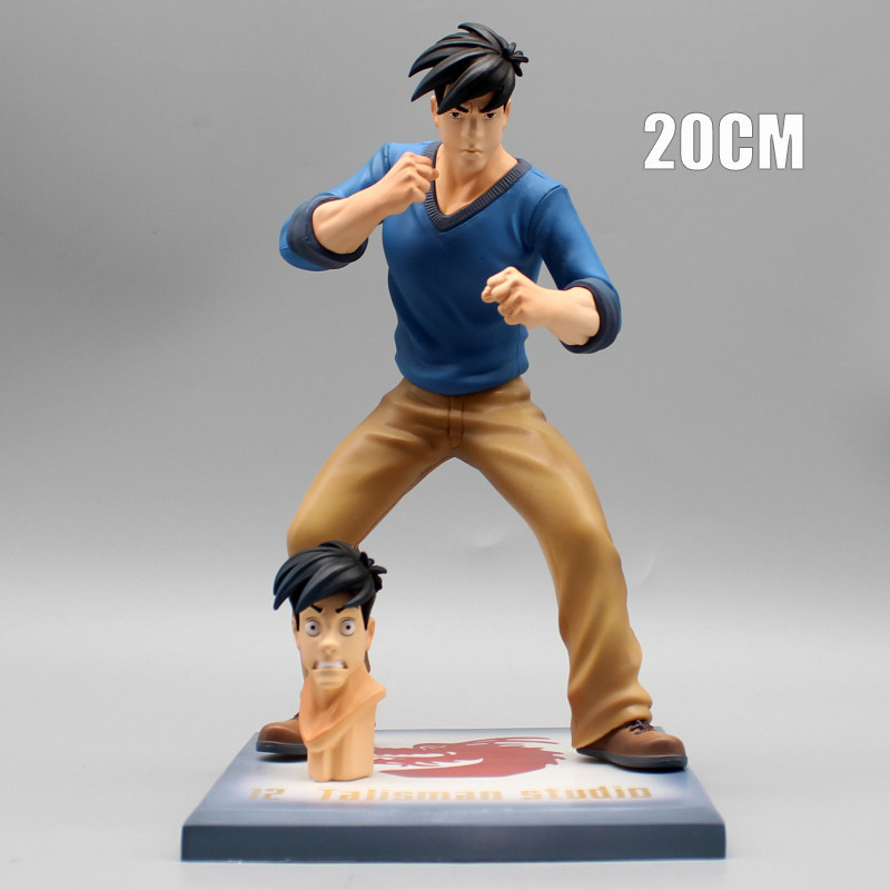 Anime Jackie Chan Adventures Action Figure Jade Chan Figures PVC Decoration Statue Gk Shendu Twelve 
