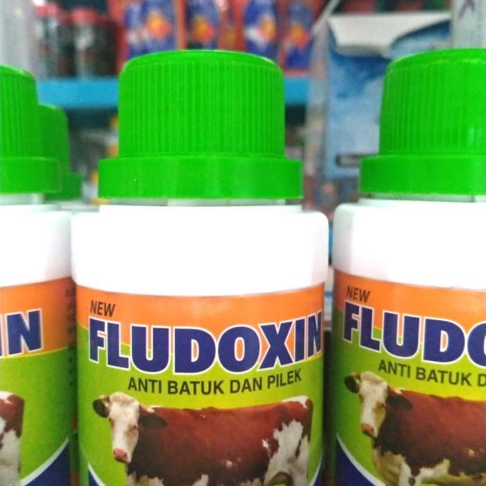 Tamasindo FLUDOXIN Obat Anti Flu, Batuk, dan Pilek untuk Sapi, Kerbau, Kuda, Kambing, Domba, Babi - 