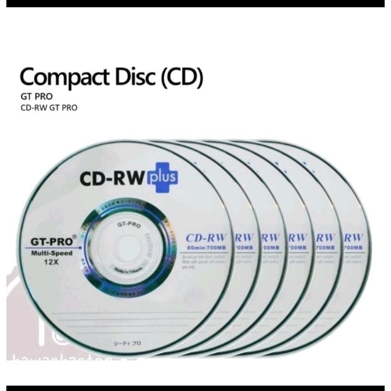CD - RW disc kosong