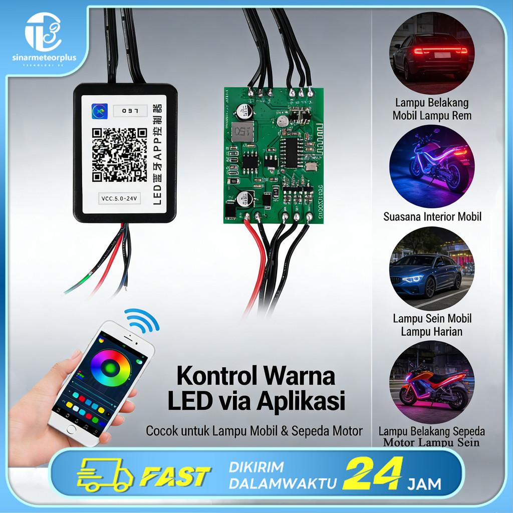 MODUL LED DMX PCB MODUL ALIS LED KOLONG KONTROLLER RGB