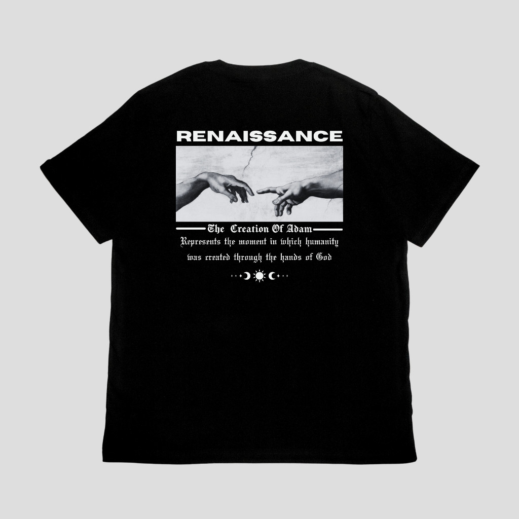 (COD) DISASTR Kaos Reguler T-shirt Creation Of Adam