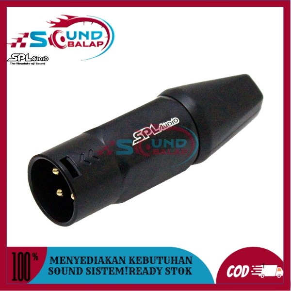 JACK CANON XLR SPL AUDIO Male GCA 1300