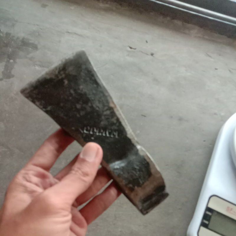 Kampak Kecil Tanpa Gagang Detail Ukuran asli kuat