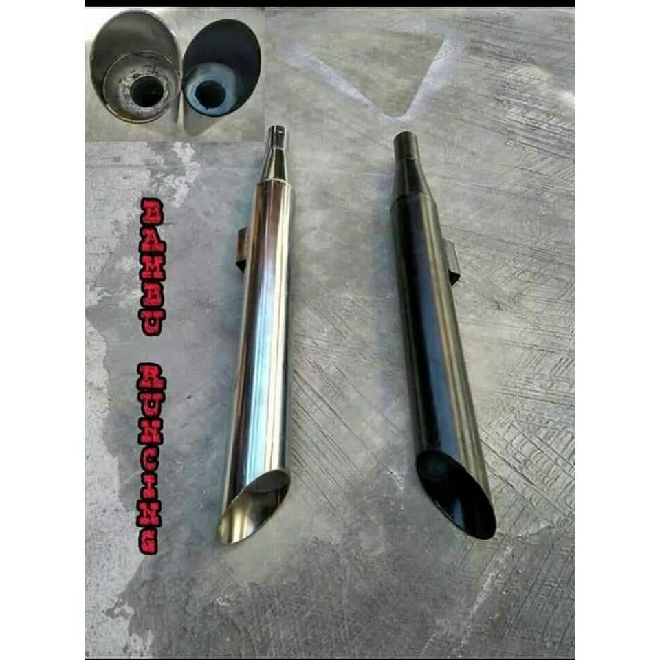 [GM] knalpot bambu runcing motor custom castem klasik classic chopper chooper coper MOTOR CUSTOM