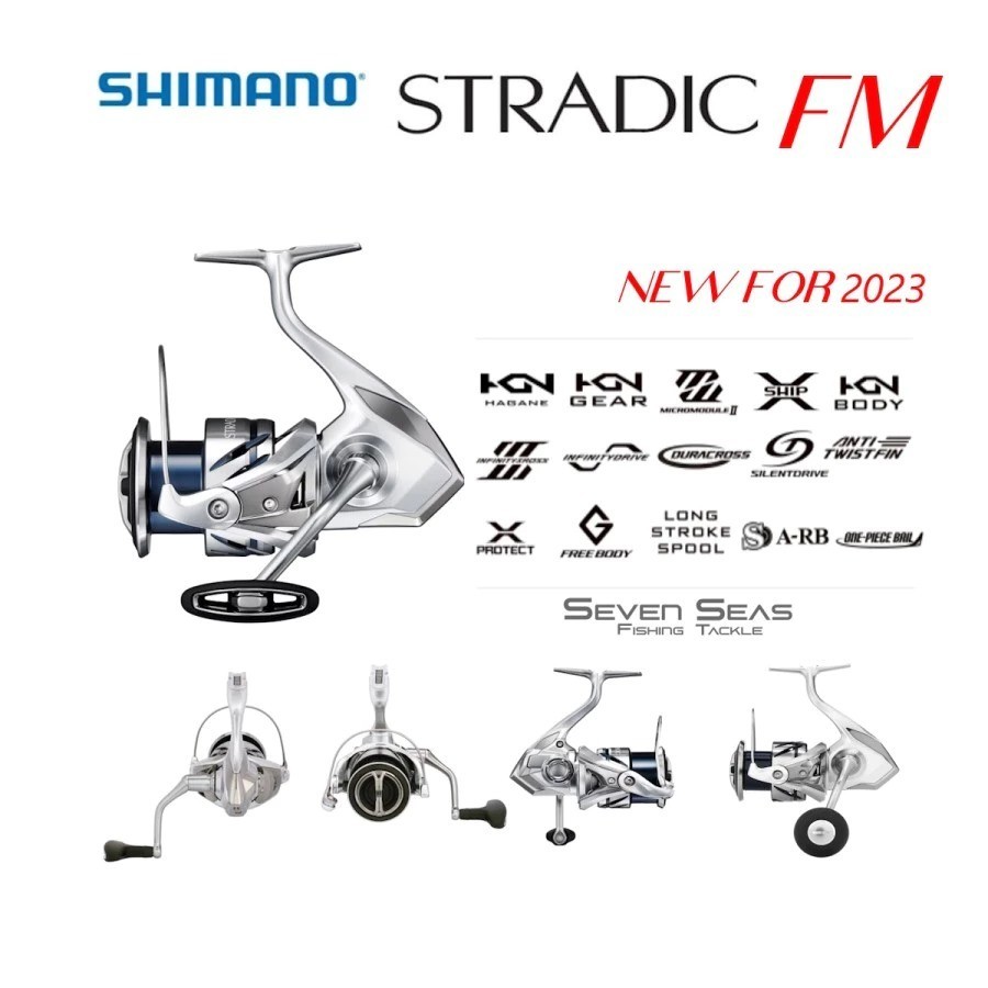 REEL SHIMANO STRADIC 23 FM 4000XG BERGARANSI