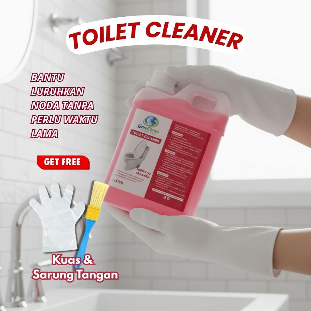 Toilet Cleaner untuk Lantai dan Dinding Keramik, Bantu Lantai Toilet Lebih Bersih X1-560