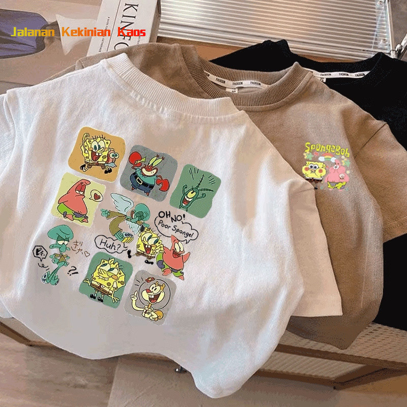 Animasi kartun Amerika lengan pendek dicetak t-shirt pasangan lesbian