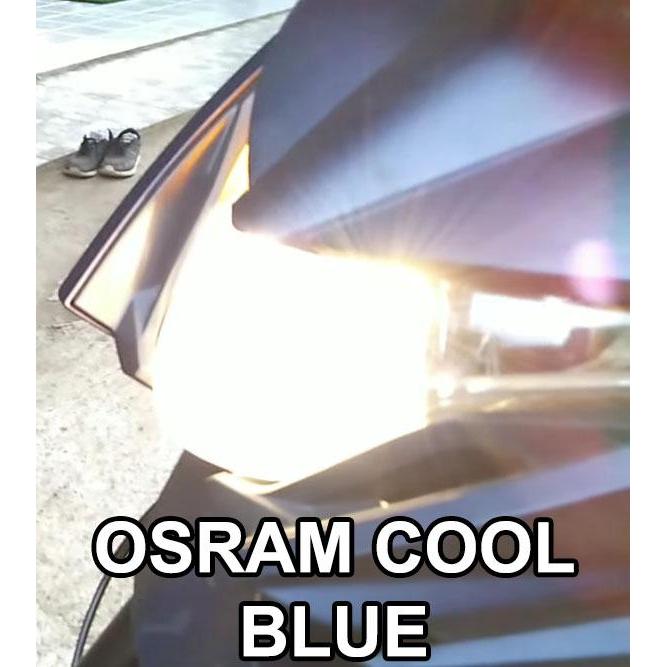 Lampu Motor OSRAM COOL BLUE FINO 115 H6 M5 T19 35W Blade Helm