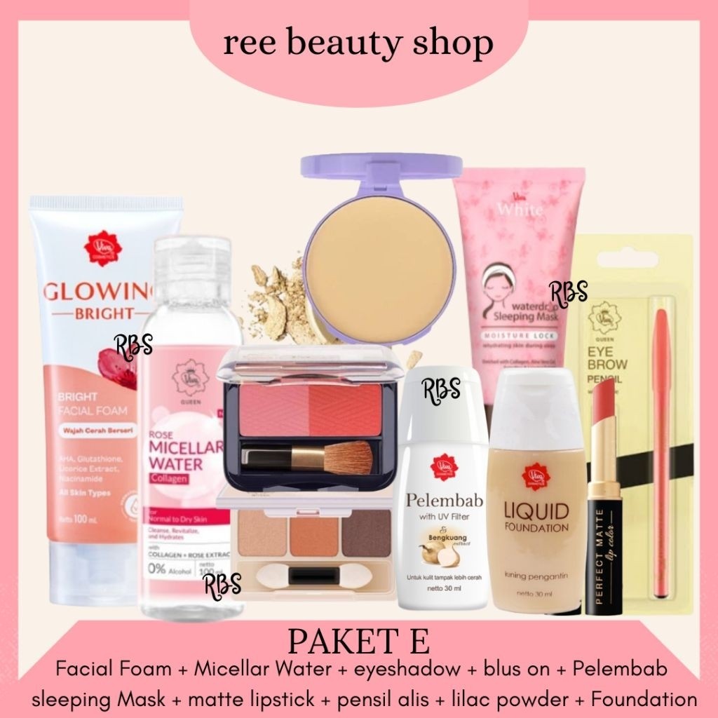 VIVA Paket Seserahan Pernikahan 1 Set Lengkap | Seserahan Make Up Viva