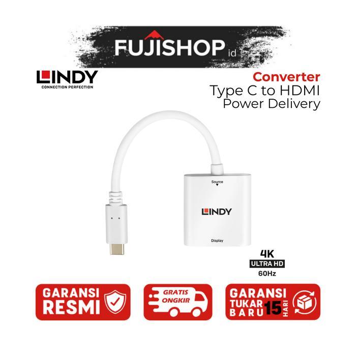 LINDY Adapter USB 3.1 Gen 2 Type C to HDMI 4K60 Converter Lindy 43247