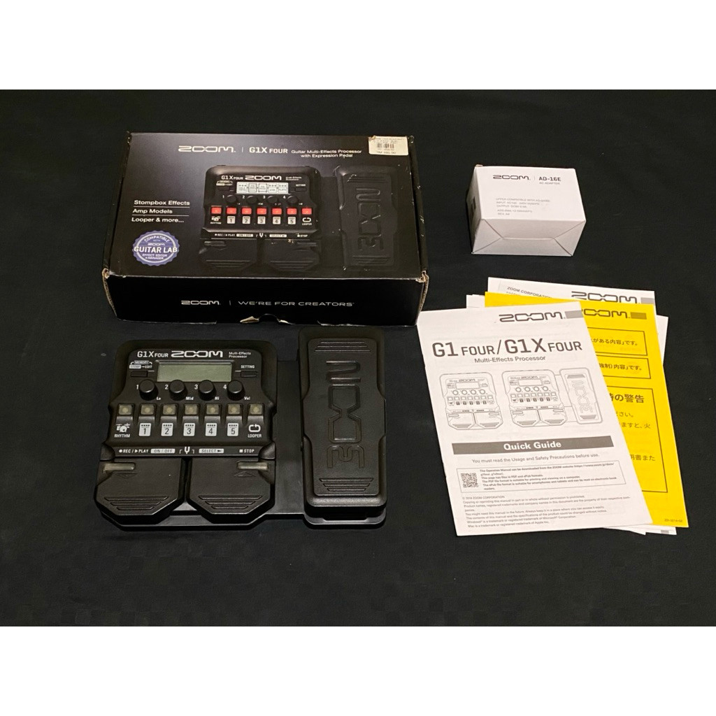 Efek Gitar Zoom G1X Four