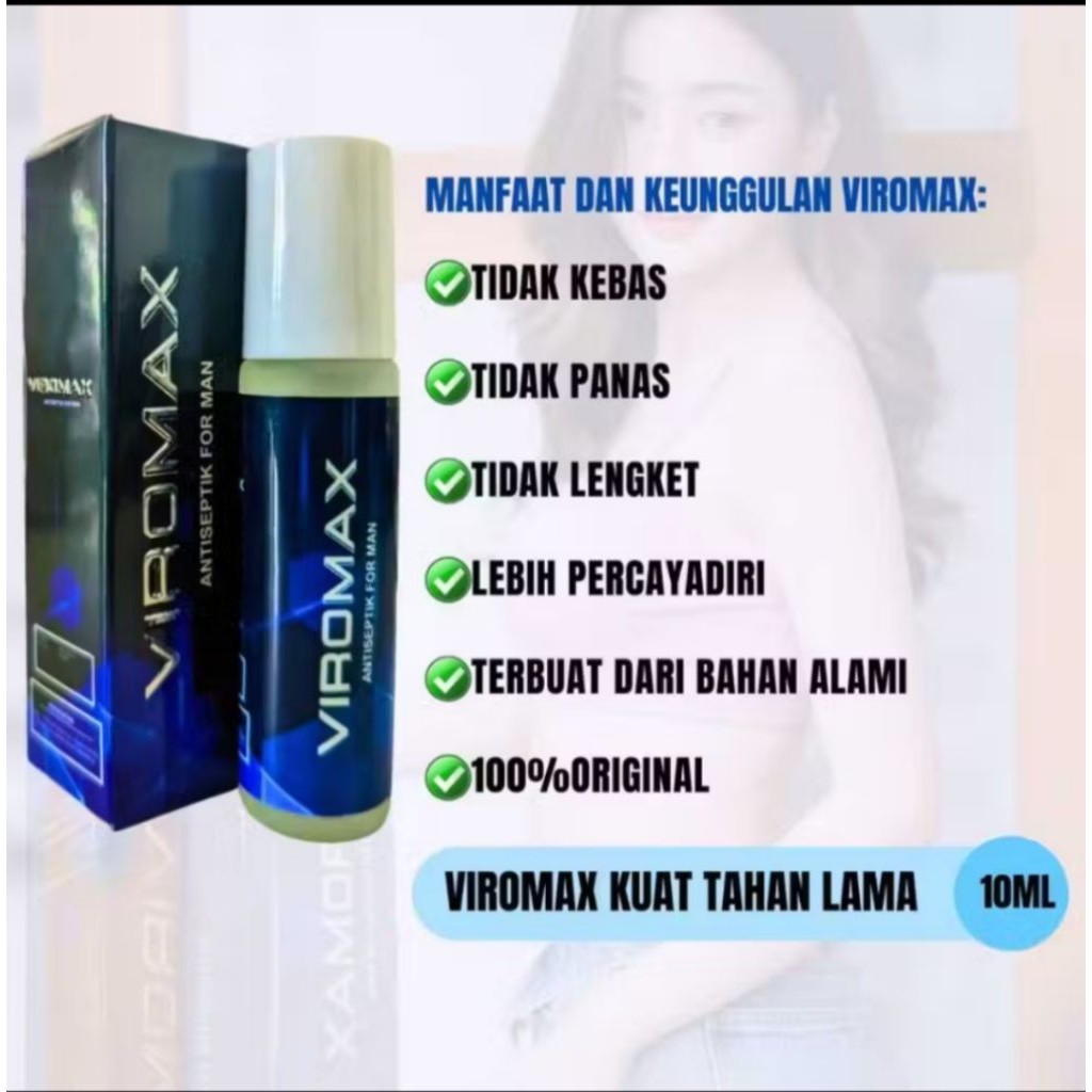 TERSEDIA DI TOKO KAMI VIROMAX ASLI MINYAK OLES UNTUK PRIA OBAT KUAT ORIGINAL TANPA EFEK SAMPING BISA