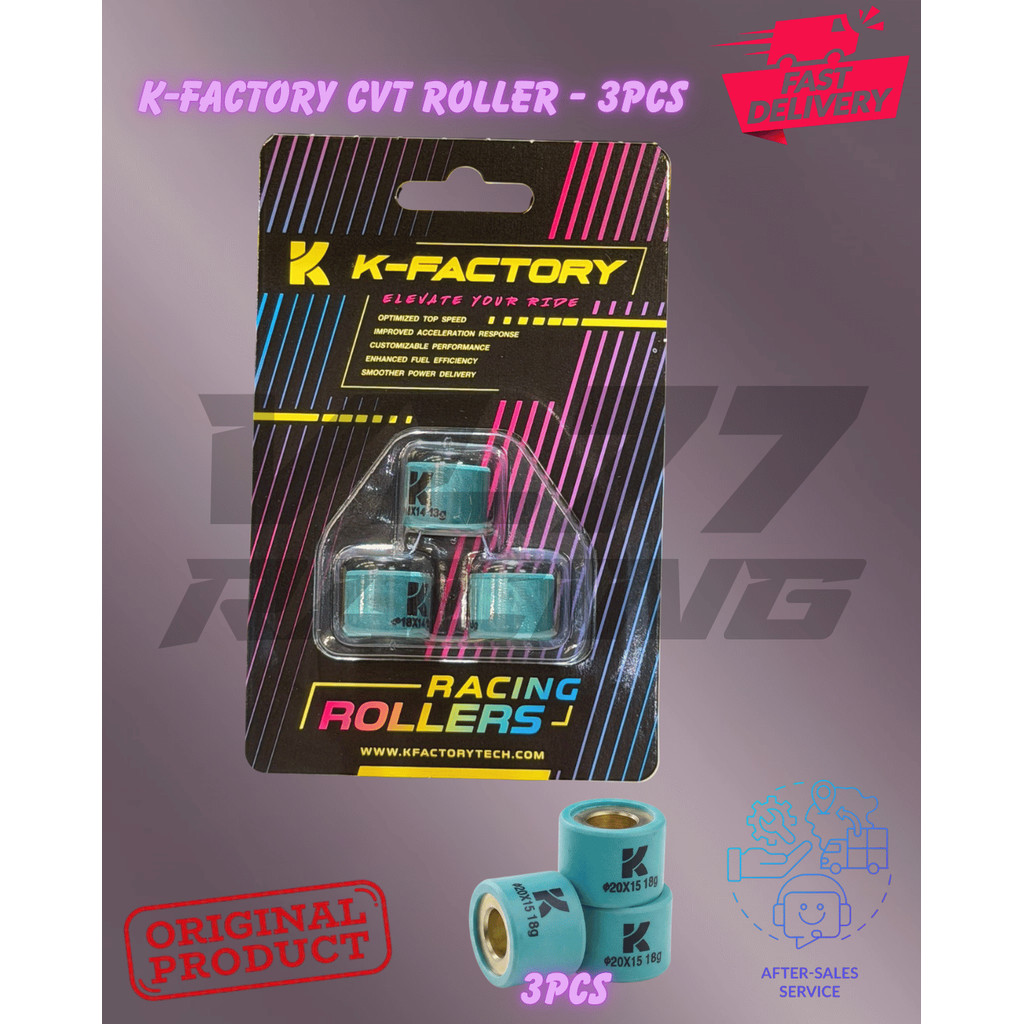 K-Factory Tech Roller - Mio - Nouvo - Mio J - Soul GT 113 - X-Ride - Fino FI - Isi 3