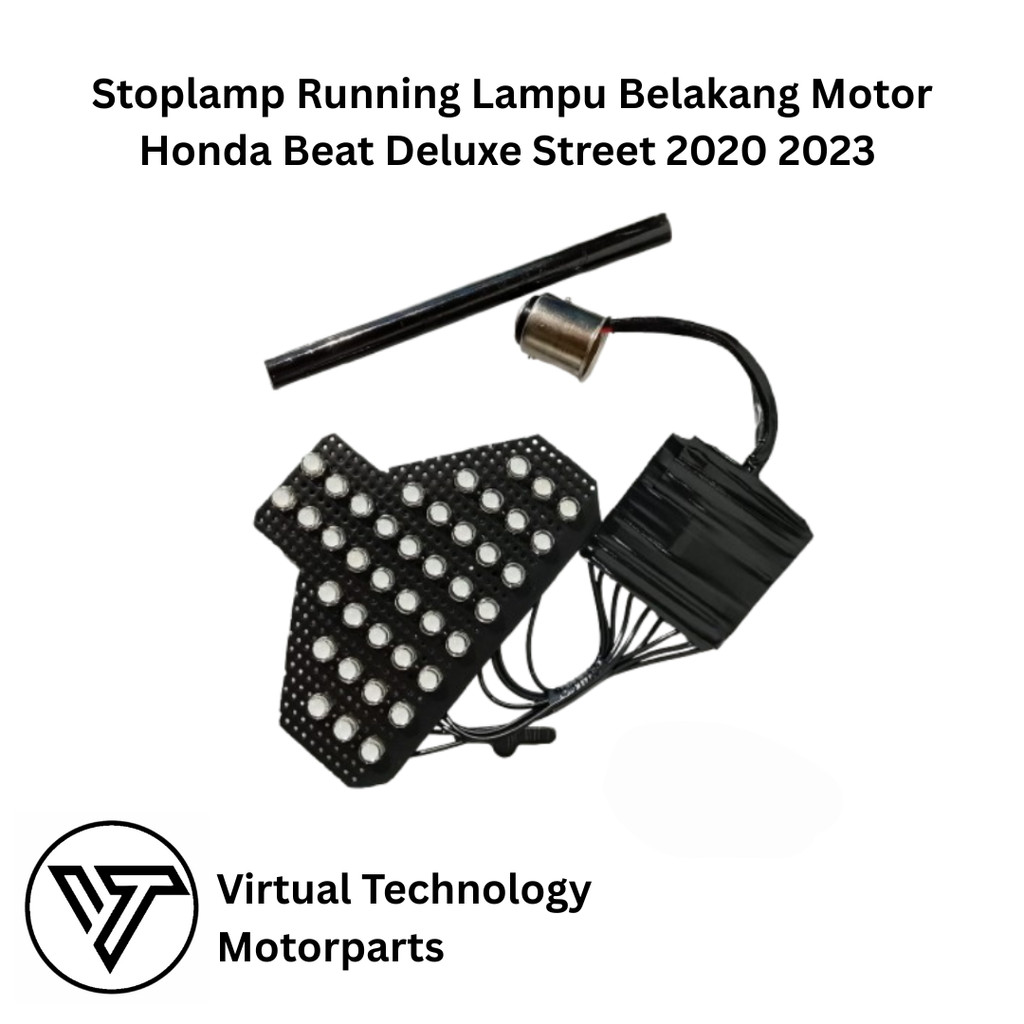 Stoplamp Running Lampu Belakang MotorHonda Beat Deluxe Street 2020 2023
