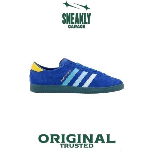 Sepatu Adidas Amsterdam City Series Blue Yellow  Sneakers Unisex