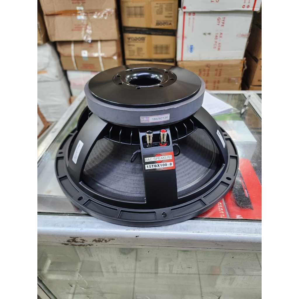 speaker 15 inch 15 tbx 100 model bnc 15TBX100