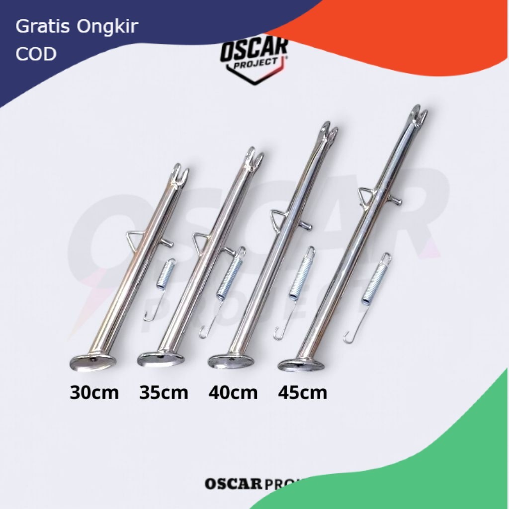 Standar Samping KLX Standar Samping CRF Panjang 30/35/40/45cm Universal