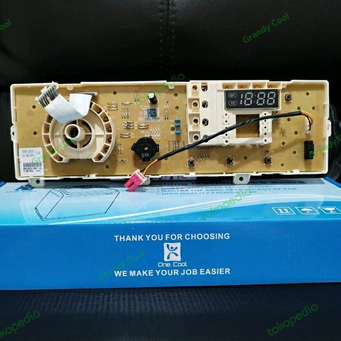 Module Washing Machine PCB Display Mesin Cuci LG Front Loading WD-M8060TD WDM8060TD