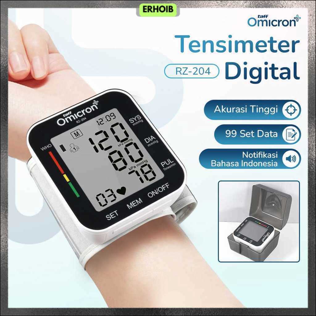 TaffOmicron Tensimeter Digital Pengukur Tekanan Darah - RZ-204