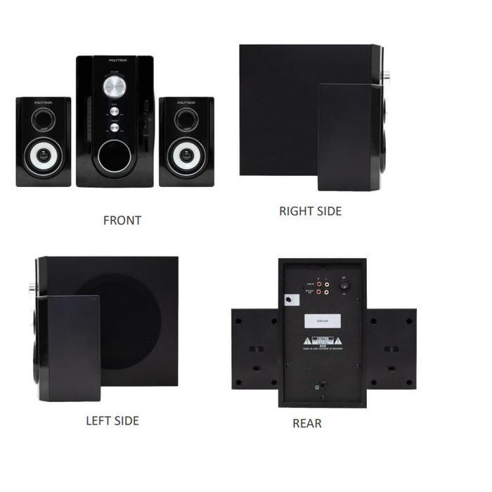 POLYTRON PMA 9320 Multimedia Speaker 9320 Bluetooth PMA 9320