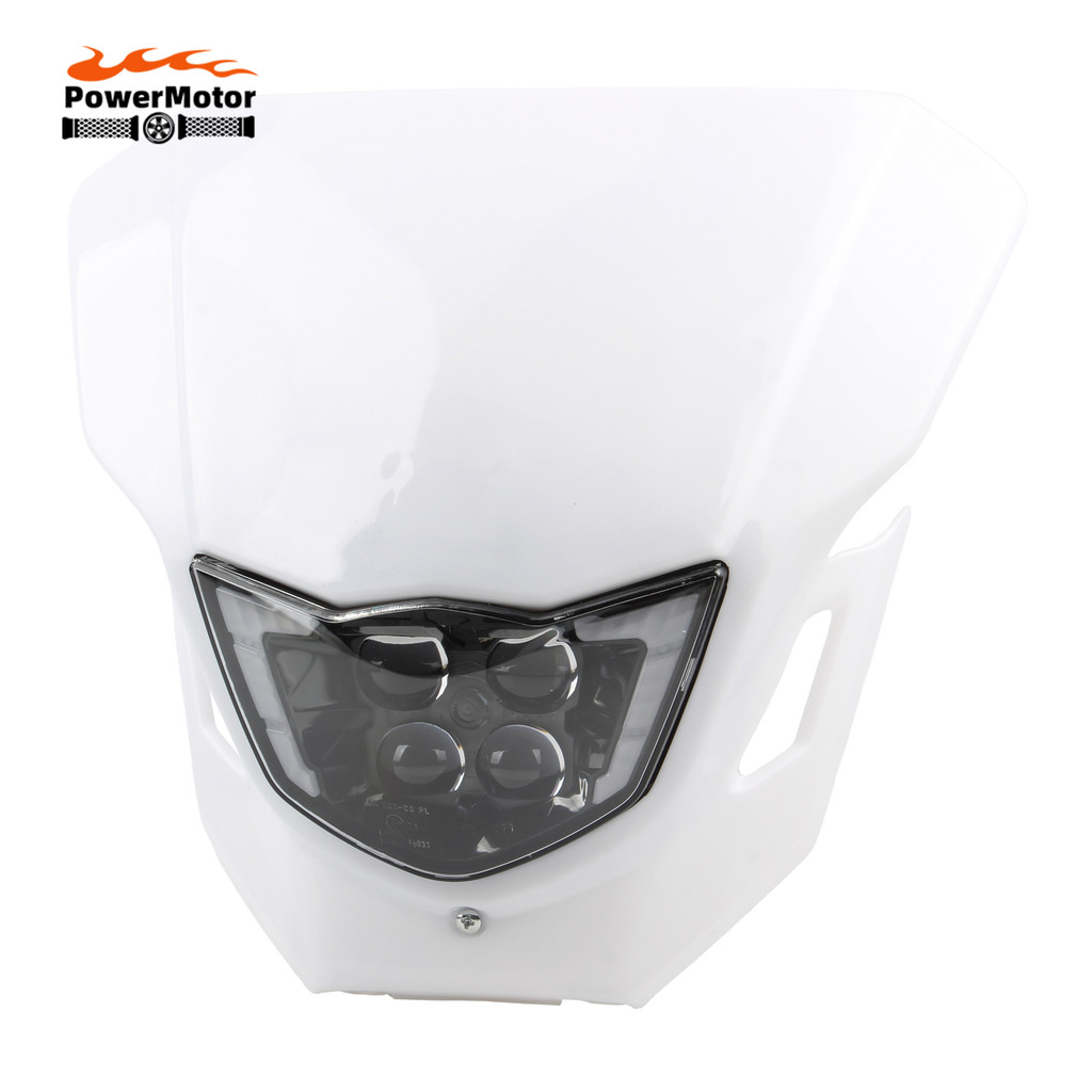 For Yamaha WR250F Motorcycle LED Headlight Assembly Headlamp WR450F YZ250F YZ450F Motorcross Accesso