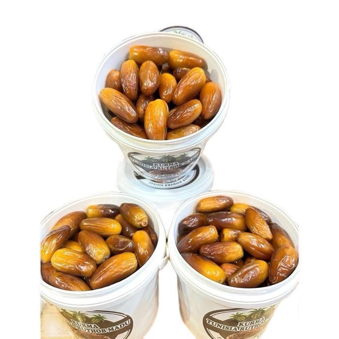 Kurma Tunisia Ruthob Madu Ember 850Gr Kurma Muda Makanan Kering Tidak terlalu Manis