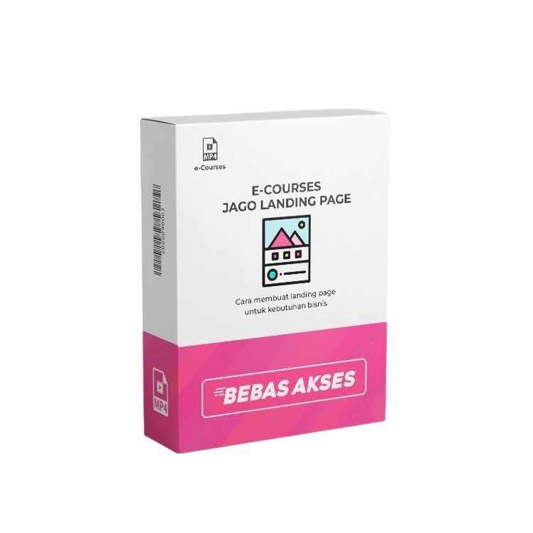 E-Course Jago Landing Page - Cara Membuat LandingPage Untuk Kebutuhan Bisnis