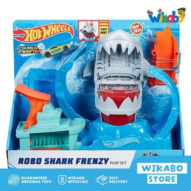Hot Wheels City Robo Shark Frenzy