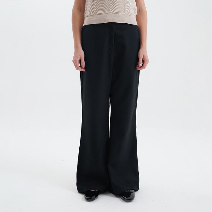 Mississippi Flared Trousers Celana Panjang Wanita LIN000682M Hitam - L
